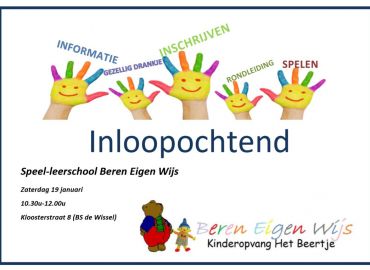 Inloopochtend Beren Eigen Wijs Inloopochtend Beren Eigen Wijs
