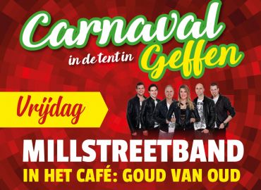 Carnaval in de tent in Geffen Carnaval in de tent in Geffen