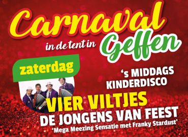 CARNAVAL 2020 in de tent in Geffen CARNAVAL 2020 in de tent in Geffen