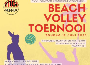 Geffens Beach Volleybal toernooi