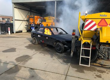 Provinciale brandweerwedstrijd in Geffen