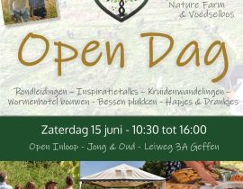 Open Dag Voedselbos & Natuurboerderij Green Heart Nature Farm Geffen